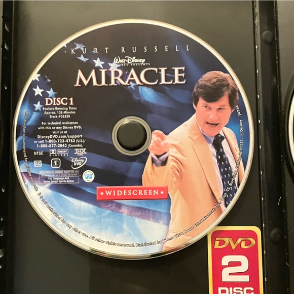 3/$15 u pick dvds📀or 1 for $10~ 🏒Miracle🏒 - Picture 4 of 9